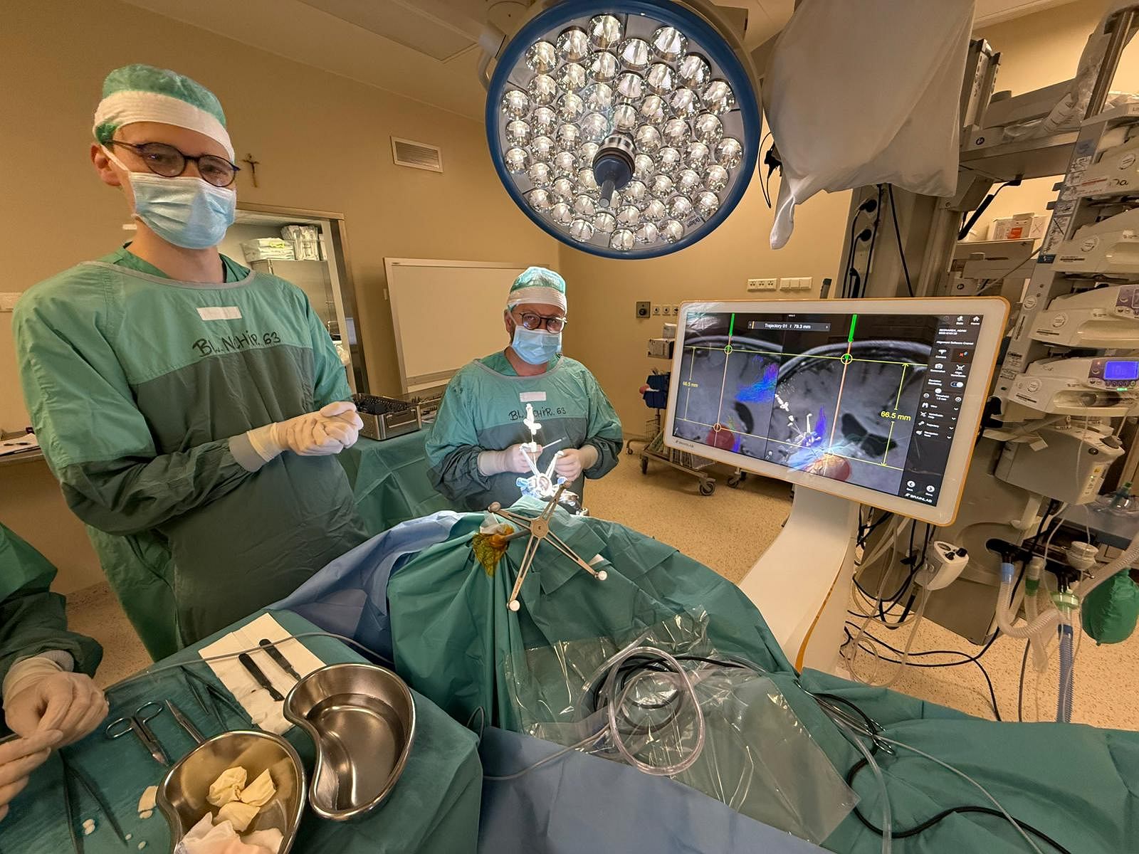 Białystok. They've drained the cyst in their brain. It's an innovative operation by doctors from the USK