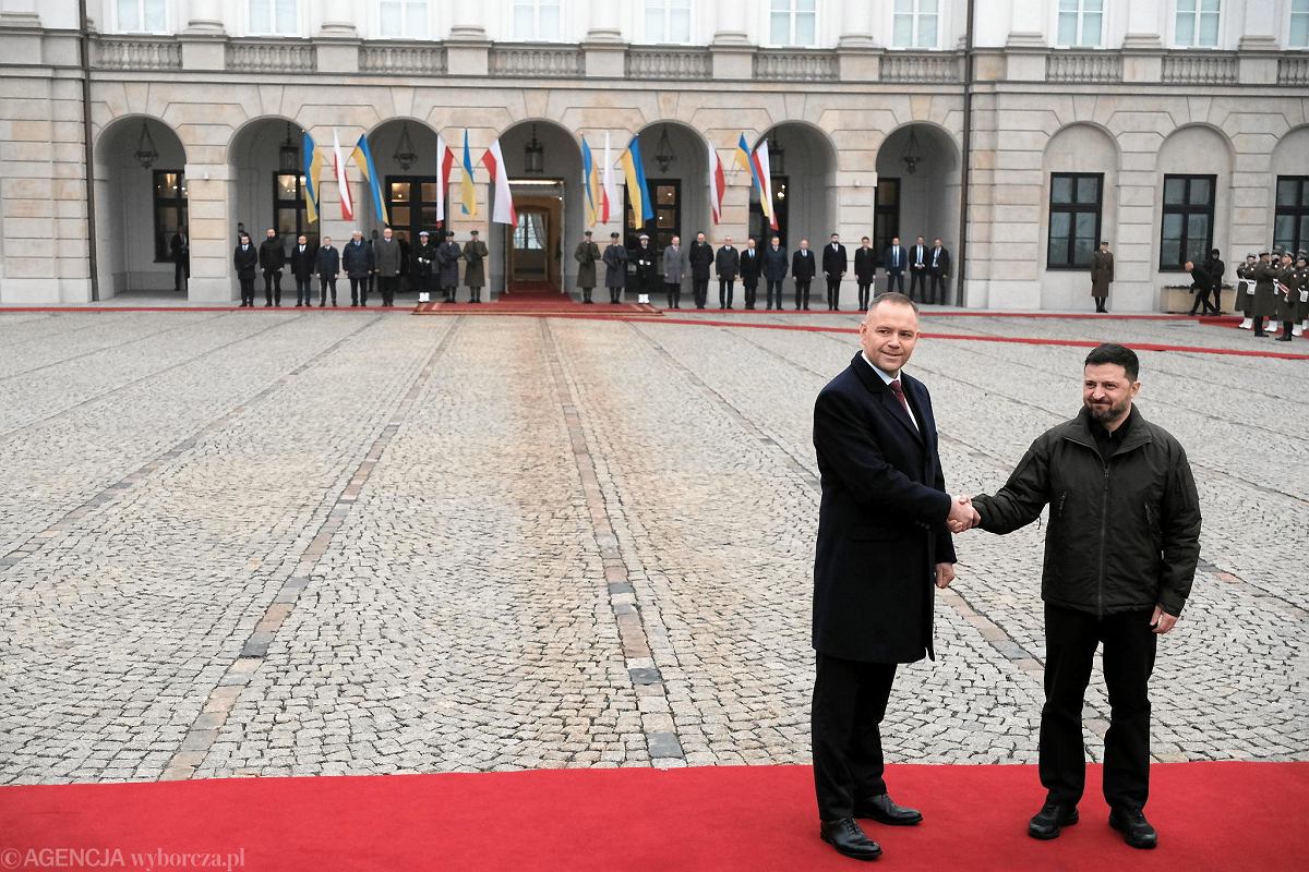 Zelensky in Poland. After Nawrocki's visit: "I'm glad I'm back"